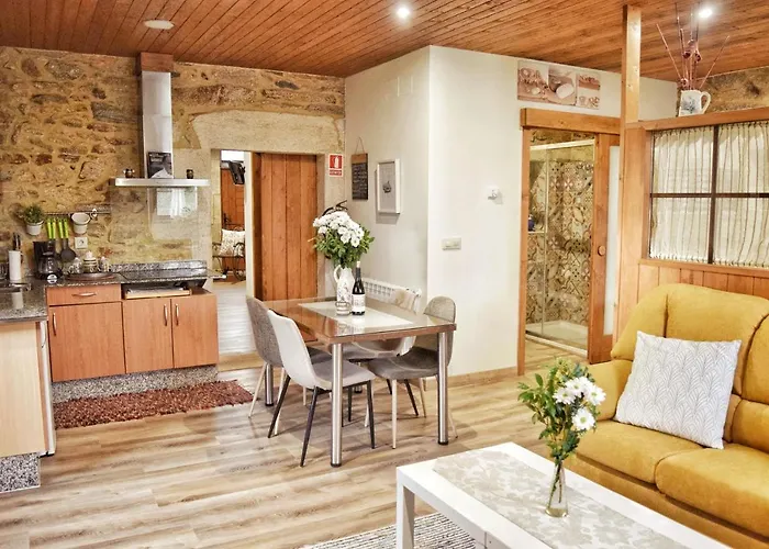 Pazo Da Fonte En A Costa Da Morte Lägenhet *