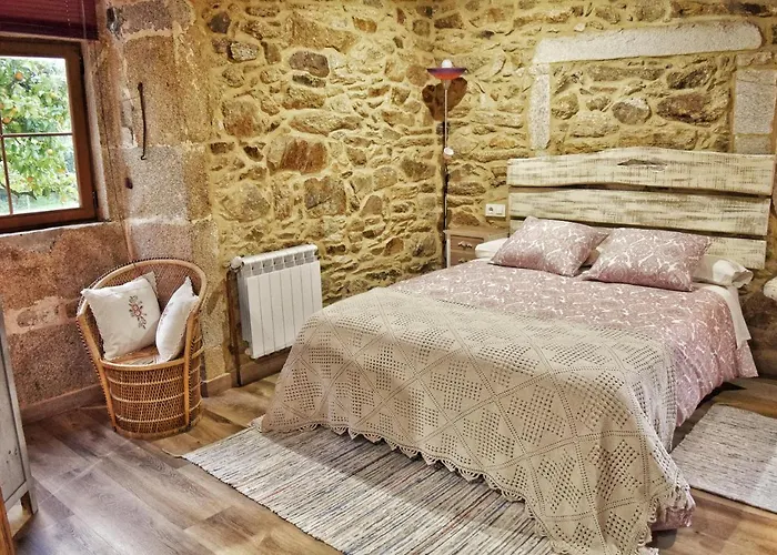 Pazo Da Fonte En A Costa Da Morte Lägenhet *