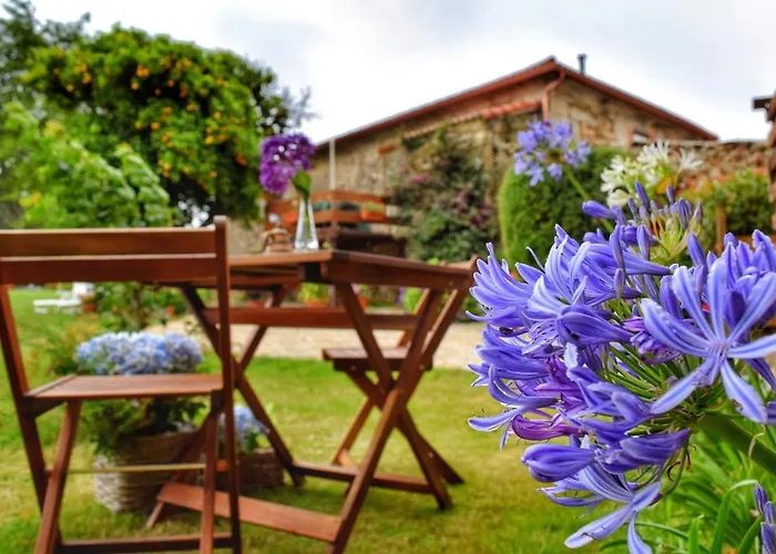 Pazo Da Fonte En A Costa Da Morte Lägenhet